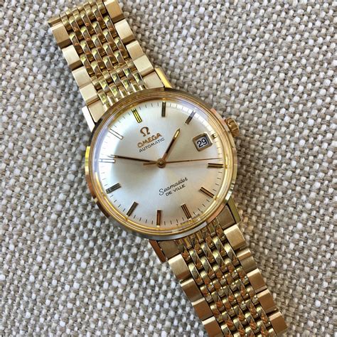 omega seamaster steel and gold|Omega Seamaster gold vintage price.